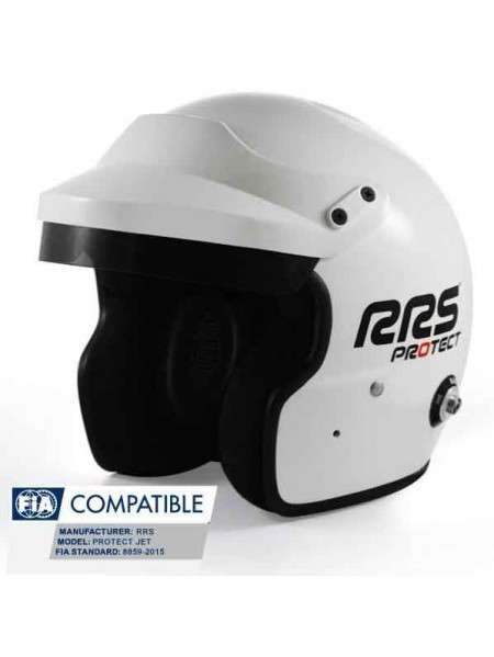 CASCO RRS PROTECT JET FIA (BLANCO)