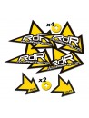 PACK SPONSOR RdeRacing ( 4 adhesivos )