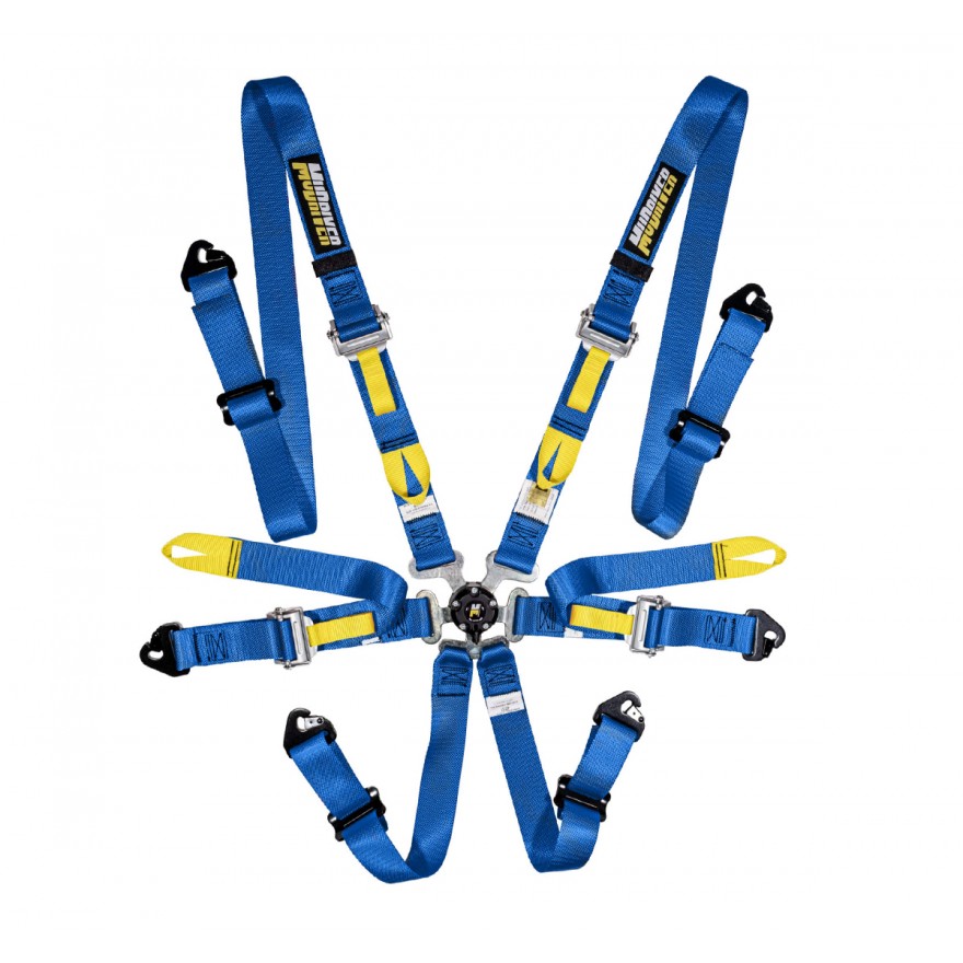 ARNÉS MUDRIVER PRO 6 PTS. PULL UP ALUMINIO  (2"/2")