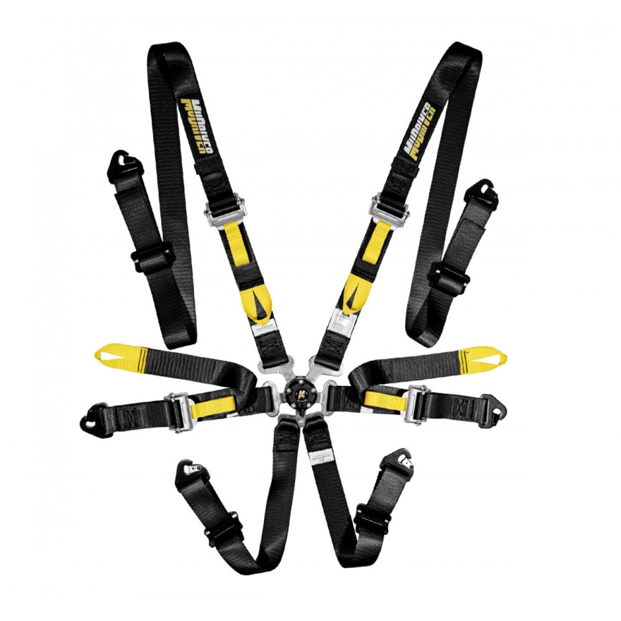 ARNÉS MUDRIVER PRO 6 PTS. PULL UP ALUMINIO  (2"/2")