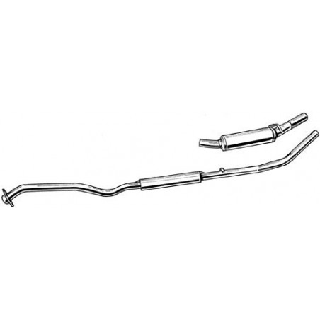 LINEA ESCAPE GRUPO N ACERO OPEL CORSA GSI 1.6L 8S