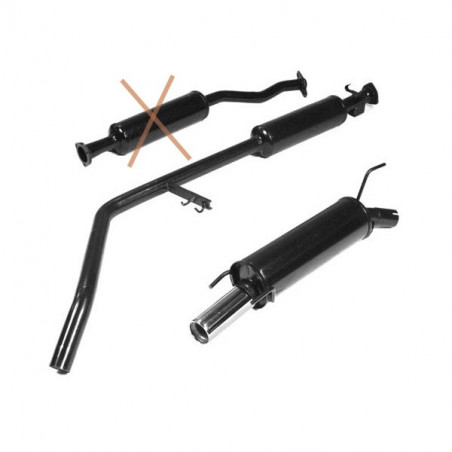 LINEA ESCAPE GRUPO N ACERO OPEL CALIBRA 2L 16S