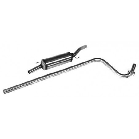 LINEA ESCAPE GRUPO N INOX RENAULT SUPER 5 GT TURBO