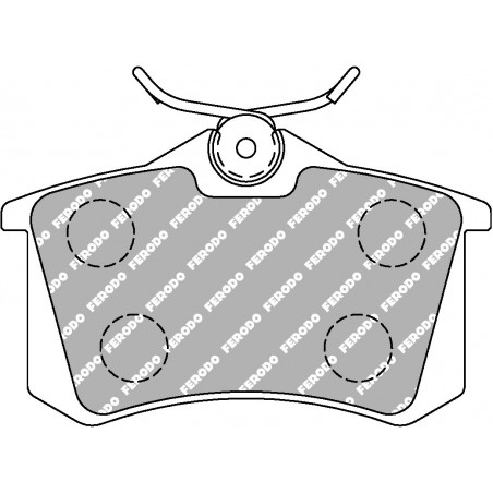 PASTILLAS FERODO RACING FDS1083