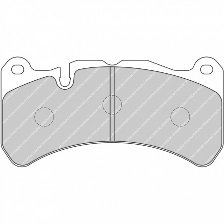 PASTILLAS FERODO RACING FDS4212