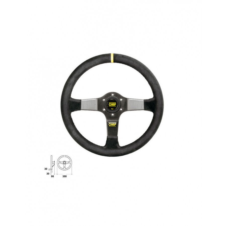 VOLANTE OMP CARBON S 320mm