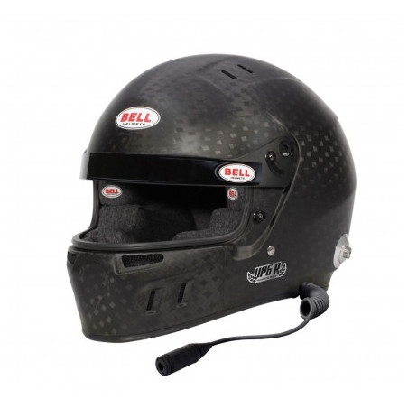 CASCO BELL HP6 RALLY CARBON CON INTERFONOS
