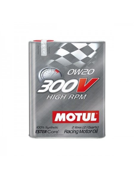 ACEITE MOTOR MOTUL 300V HIGH RPM 0W20