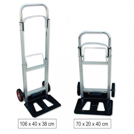 CARRETILLA PLEGABLE Y EXTENSIBLE Max.90Kg