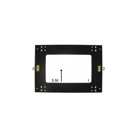 BASE DE ASIENTO OMP PEUGEOT 206 (-98)