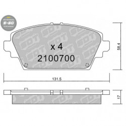 SDT HIGH PERFORMANCE 2100700