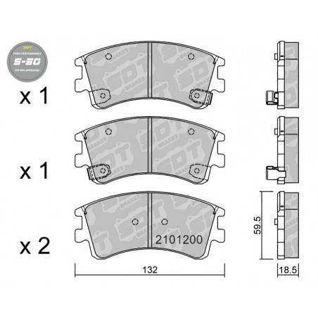 SDT HIGH PERFORMANCE 2101200