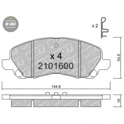 SDT HIGH PERFORMANCE 2101600