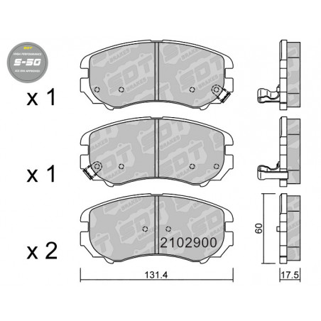 SDT HIGH PERFORMANCE 2102900