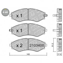 SDT HIGH PERFORMANCE 2103400