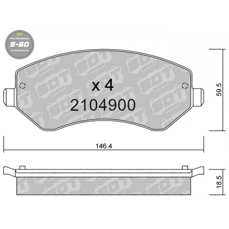 SDT HIGH PERFORMANCE 2104900