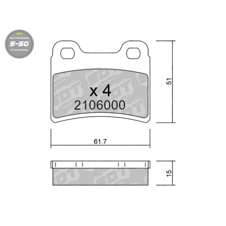 SDT HIGH PERFORMANCE 2106000