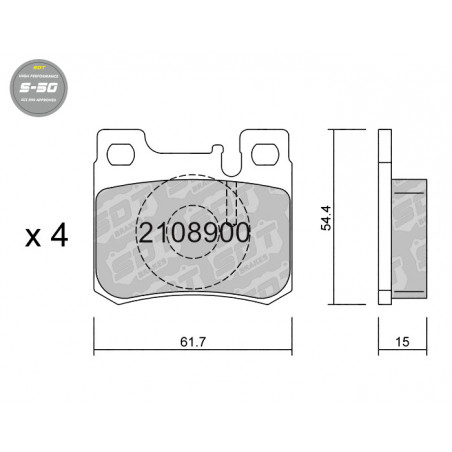 SDT HIGH PERFORMANCE 2108900