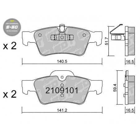 SDT HIGH PERFORMANCE 2109101