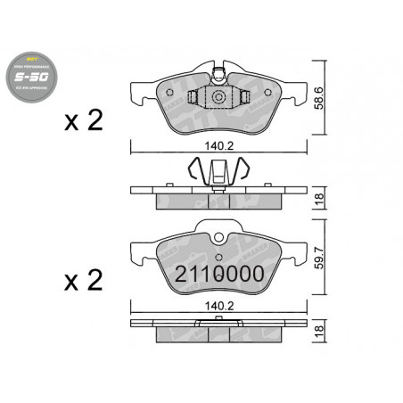 SDT HIGH PERFORMANCE 2110000
