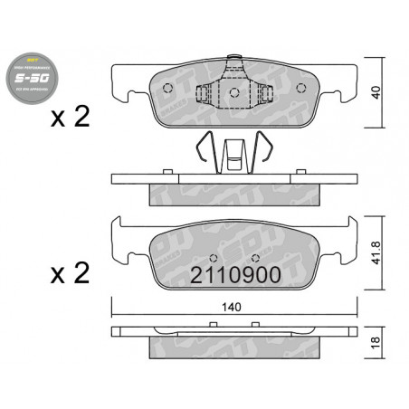 SDT HIGH PERFORMANCE 2110900