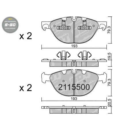 SDT HIGH PERFORMANCE 2115500