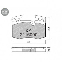 SDT HIGH PERFORMANCE 2116000