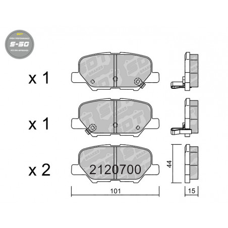 SDT HIGH PERFORMANCE 2120700