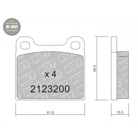 SDT HIGH PERFORMANCE 2123200