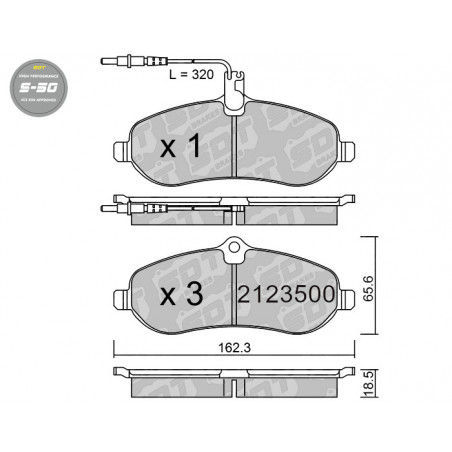 SDT HIGH PERFORMANCE 2123500