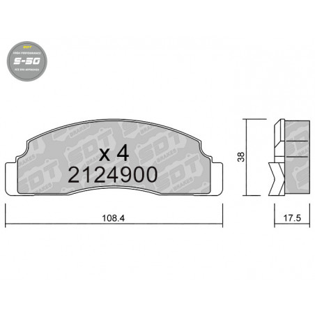 SDT HIGH PERFORMANCE 2124900