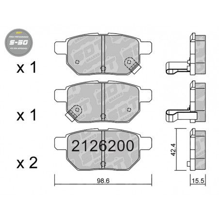 SDT HIGH PERFORMANCE 2126200