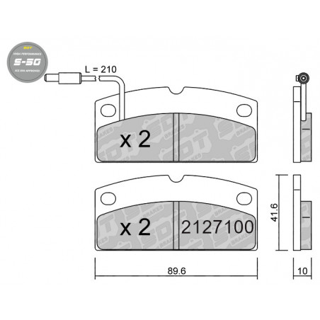 SDT HIGH PERFORMANCE 2127100