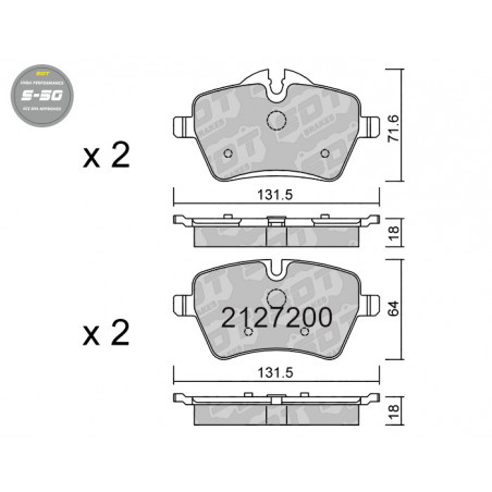 SDT HIGH PERFORMANCE 2127200