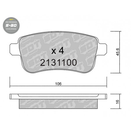 SDT HIGH PERFORMANCE 2131100