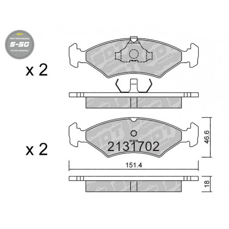 SDT HIGH PERFORMANCE 2131702