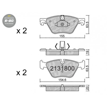 SDT HIGH PERFORMANCE 2131800