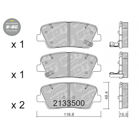 SDT HIGH PERFORMANCE 2133500