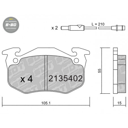 SDT HIGH PERFORMANCE 2135402