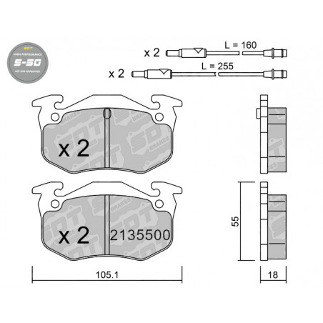 SDT HIGH PERFORMANCE 2135500