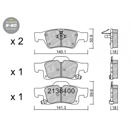 SDT HIGH PERFORMANCE 2136400