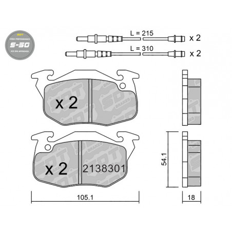 SDT HIGH PERFORMANCE 2138301