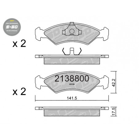 SDT HIGH PERFORMANCE 2138800