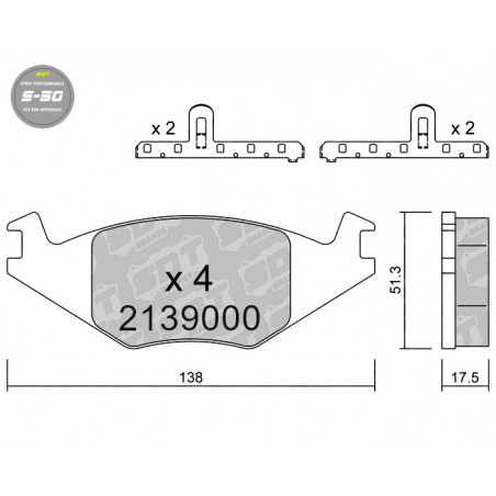 SDT HIGH PERFORMANCE 2139000