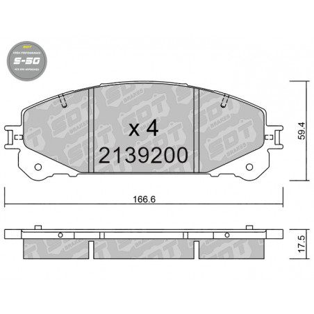 SDT HIGH PERFORMANCE 2139200