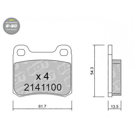 SDT HIGH PERFORMANCE 2141100