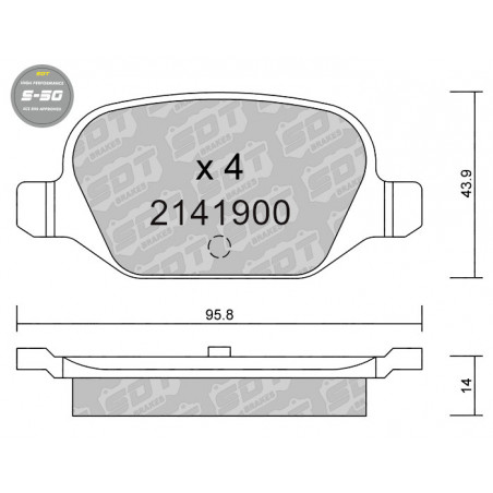 SDT HIGH PERFORMANCE 2141900
