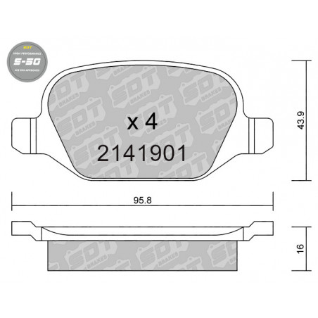 SDT HIGH PERFORMANCE 2141901