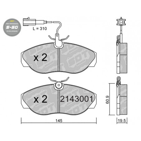 SDT HIGH PERFORMANCE 2143001