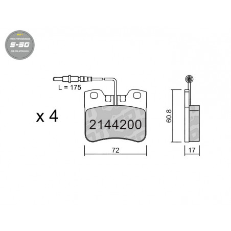 SDT HIGH PERFORMANCE 2144200